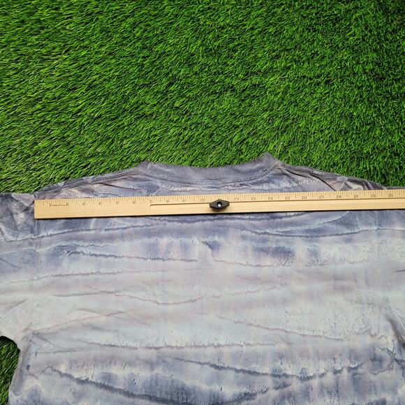 Vintage 1994 Celestial Sun Moon AOP T-Shirt Mens Large Single Stitch Cosmic 90s - Picture 10 of 11